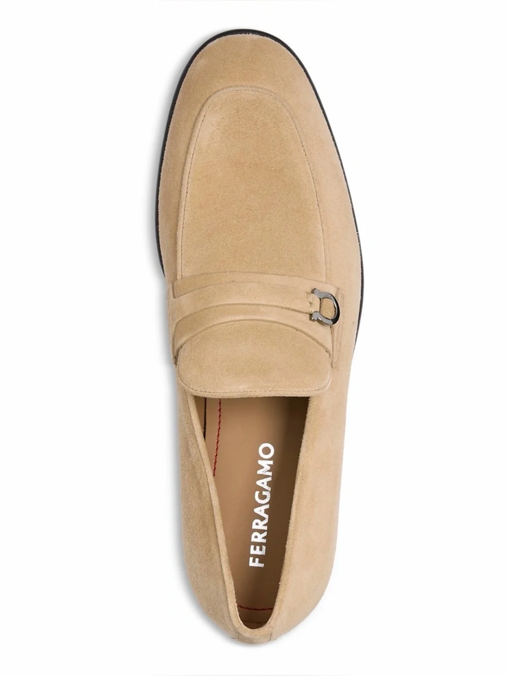NIB FERRAGAMO Men's Desio Suede Loafers